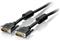 DVI-D (24+1) dual link kabel M/M 10,0m, molded with two ferrit cores, crni