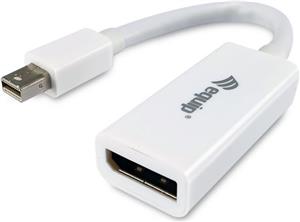 Adapter Mini DisplayPort M -> DisplayPort Ž, 4K@60Hz, na kabelu, bijeli