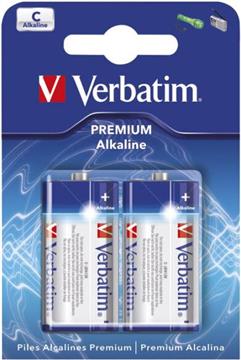 Baterije Verbatim #49922-46 alkalne C 1,5V 2k