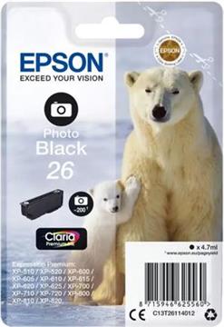 Tinta Epson T2611 XP-800 photo black 4,7ml