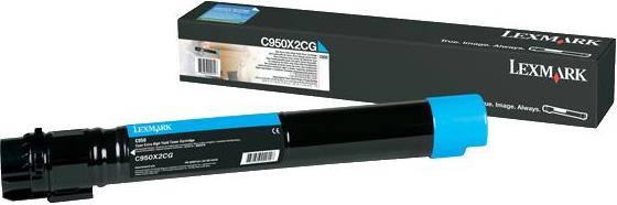 Toner Lexmark C950X2CG cyan 22k