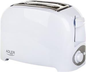 Adler toaster 750 W white