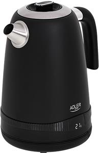 Adler water heater 1.7L with LCD display / temperature setting black AD1295b