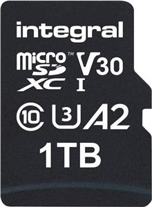 Integral 1TB Professional High Speed 180MB / s microSDXC V30 UHS-I U3