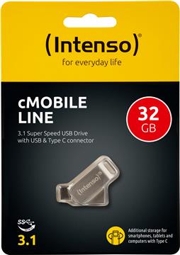 Intenso 32GB cMobile Line USB 3.0/ USB C memory stick