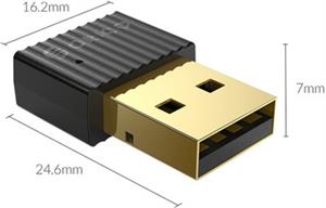 Adapter USB Bluetooth 5.0, black, ORICO BTA-508