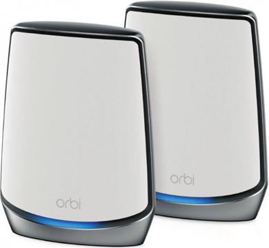 NETGEAR Orbi RBK852 WiFi 6 Mesh AX6000 WLAN-System mit Mesh-Router + Satellit-Repeater