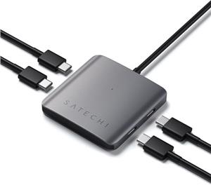 Satechi 4-PORT USB-C Hub (4xUSB-C up to 5 Gbps) - Space Grey