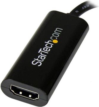 StarTech.com USB 3.0 to HDMI Adapter - Slim Design - 1920x1200 - video / audio cable - TAA Compliant - 19 cm