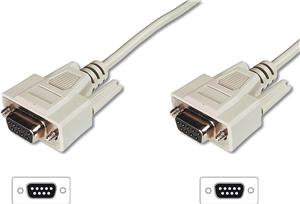 ASSMANN serial cable - DB-9 to DB-9 - 3 m