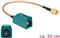 DeLOCK 88583, 0.2 m, Black