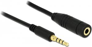 Delock headset extension cable - 1 m