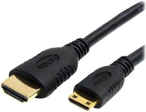 StarTech.com 2m High Speed HDMI Cable with Ethernet HDMI to HDMI Mini - HDMI with Ethernet cable - 2 m