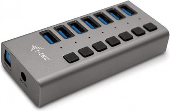 i-tec U3CHARGEHUB7 Charging Hub 7x USB3.0, 36W Netzteil