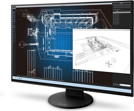 EIZO FlexScan EV2456-BK schwarz