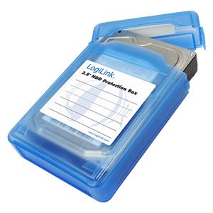 LogiLink 3.5 HDD Protection Box for 1 HDD - hard drive protective case