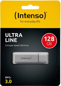 STICK 128GB USB 3.0 Intenso Ultra Line Silver