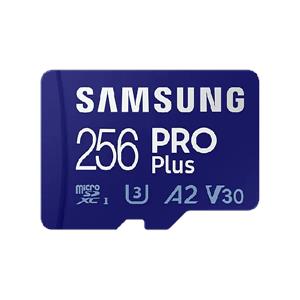 256GB Samsung PRO Plus MicroSDXC 120MB/s +Adapter