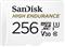 256GB SanDisk High Endurance MicroSDXC 100MB/s +Adapter