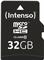 32GB Intenso MicroSDHC 20MB/s +Adapter