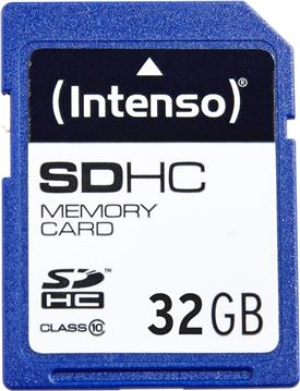 32GB Intenso SDHC 20MB/s