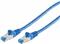 Patchkabel CAT6a RJ45 S/FTP 0,25m Blue