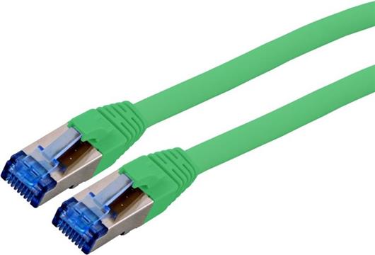 Patchkabel CAT6a RJ45 S/FTP 1m Green