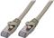 Patchkabel CAT6a RJ45 S/FTP 1m Grey