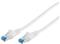 Patchkabel CAT6a RJ45 S/FTP 1m White