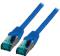 Patchkabel CAT6a RJ45 S/FTP 2m Blue