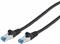 Patchkabel CAT6a RJ45 S/FTP 5m Black