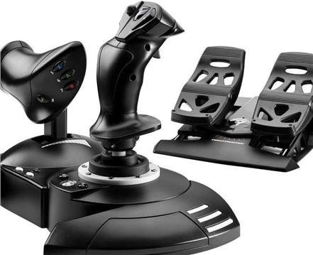 Thrustmaster T-Flight Full Kit X - Joyst fĂĽr PC, Xbox One, Xbox Series S, Xbox Series X