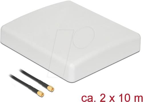 DeLOCK 89891 network antenna Directional antenna SMA 8 dBi 