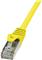 LogiLink PrimeLine - patch cable - 1 m - yellow