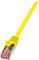 LogiLink PrimeLine - patch cable - 1 m - yellow