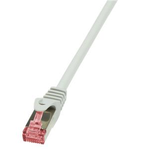 LogiLink PrimeLine - patch cable - 1.5 m - gray