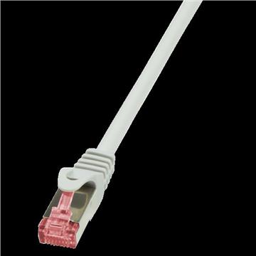 LogiLink PrimeLine - patch cable - 1.5 m - gray