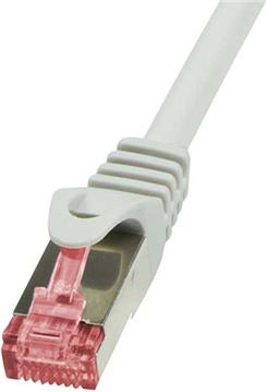 LogiLink PrimeLine - patch cable - 10 m - gray