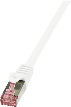 LogiLink PrimeLine - patch cable - 2 m - white