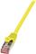 LogiLink PrimeLine - patch cable - 2 m - yellow