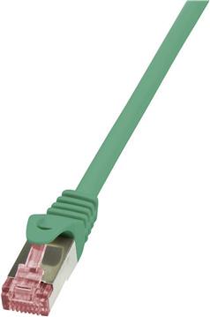 LogiLink PrimeLine - patch cable - 25 cm - green