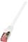 LogiLink PrimeLine - patch cable - 3 m - white