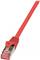 LogiLink PrimeLine - patch cable - 50 cm - red