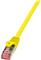 LogiLink PrimeLine - patch cable - 50 cm - yellow