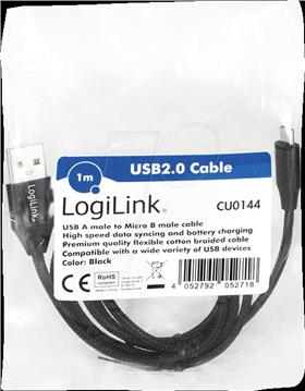 LogiLink USB cable - 1 m