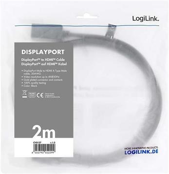 LogiLink video cable - 2 m