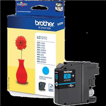 Brother LC121C - cyan - original - ink cartridge