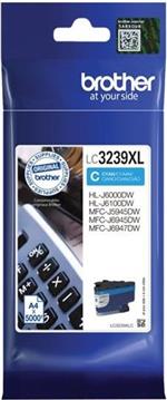 Brother LC3239XLC - cyan - original - ink cartridge