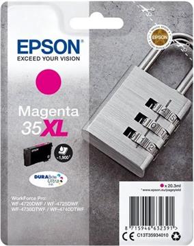 Epson 35XL - XL - magenta - original - ink cartridge