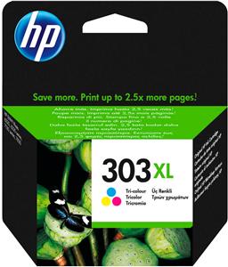 HP 303XL - High Yield - color (cyan, magenta, yellow) - original - ink cartridge
